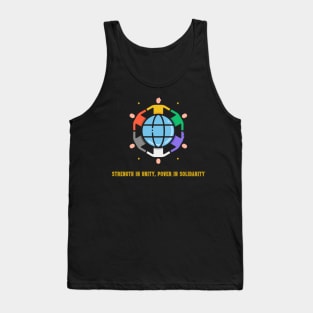 Strength in unity, power in solidarity Tank Top